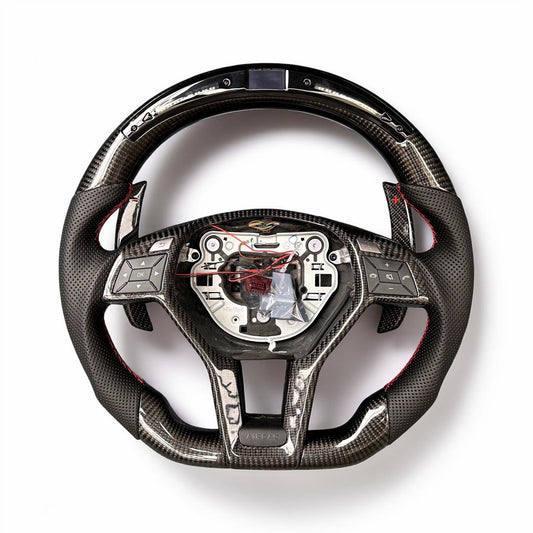 (2012'-2014'+) Carbon Fiber Steering Wheel for Mercedes AMG A/C/D/E/G