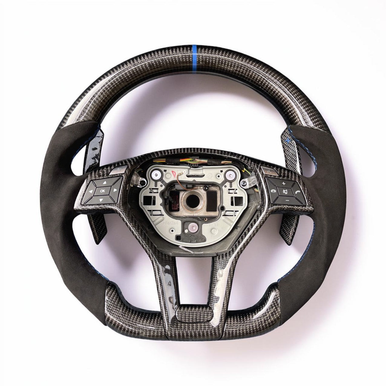 (2012'-2014'+) Carbon Fiber Steering Wheel for Mercedes AMG A/C/D/E/G