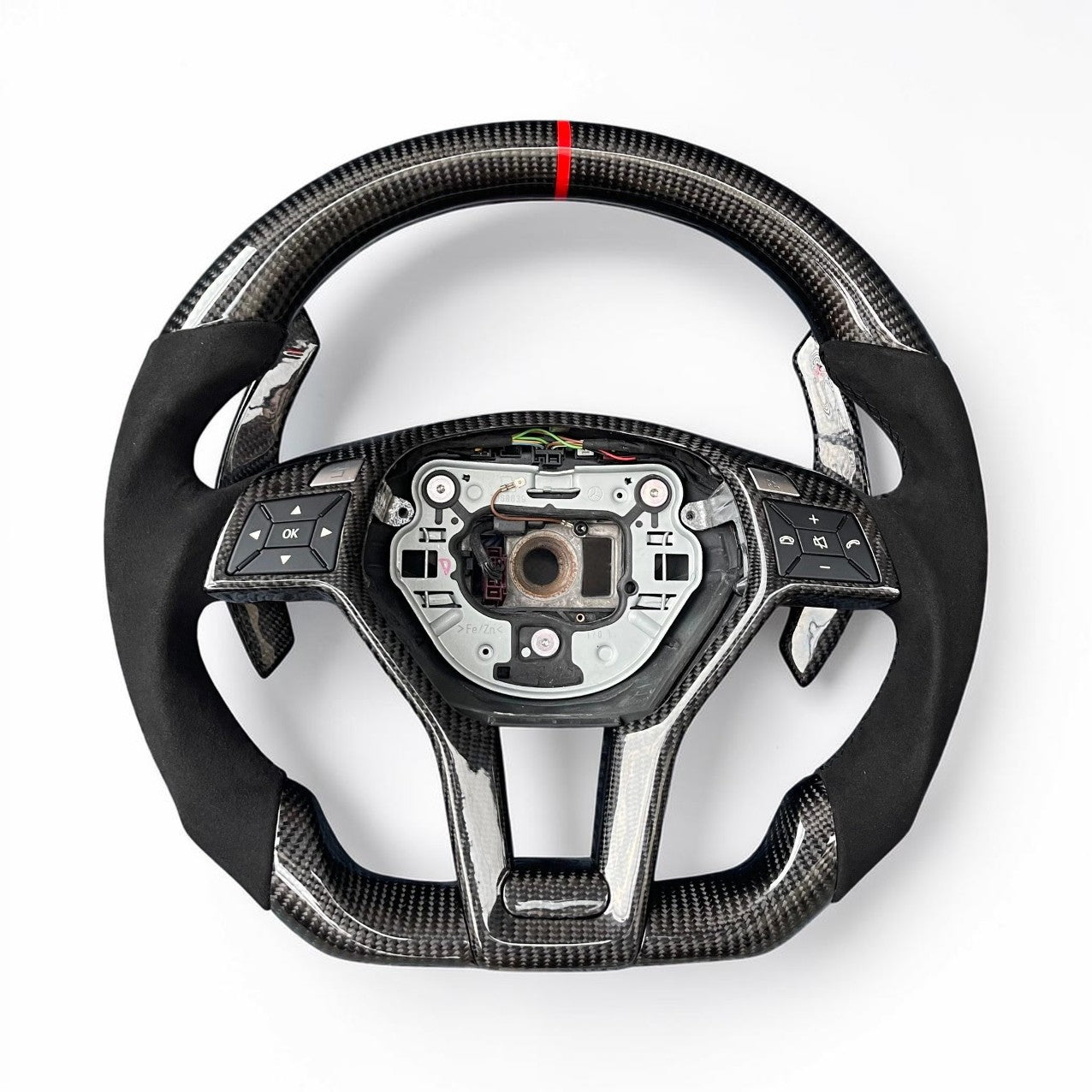 (2012'-2014'+) Carbon Fiber Steering Wheel for Mercedes AMG A/C/D/E/G