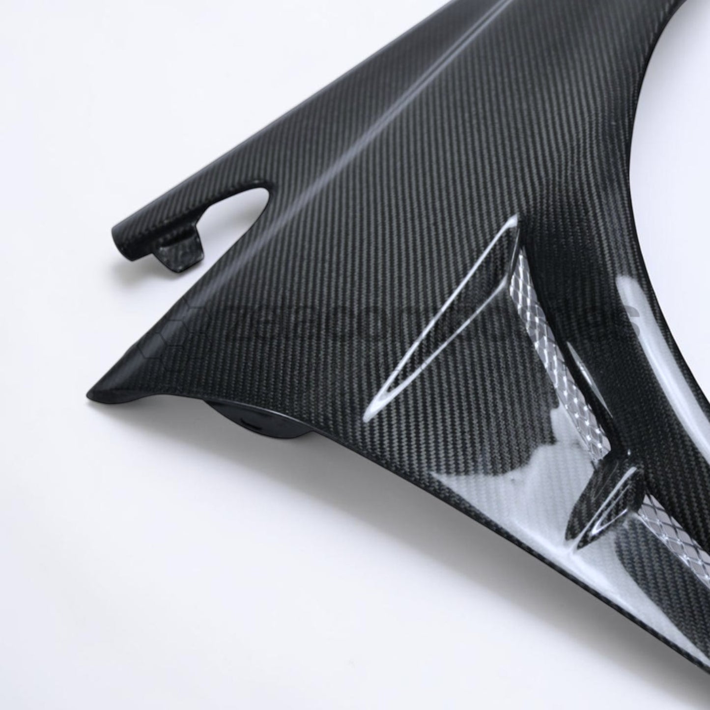 (12'-15' Sedan) (12'-13' Coupe) Honda Civic Carbon Fiber Fenders - Vented