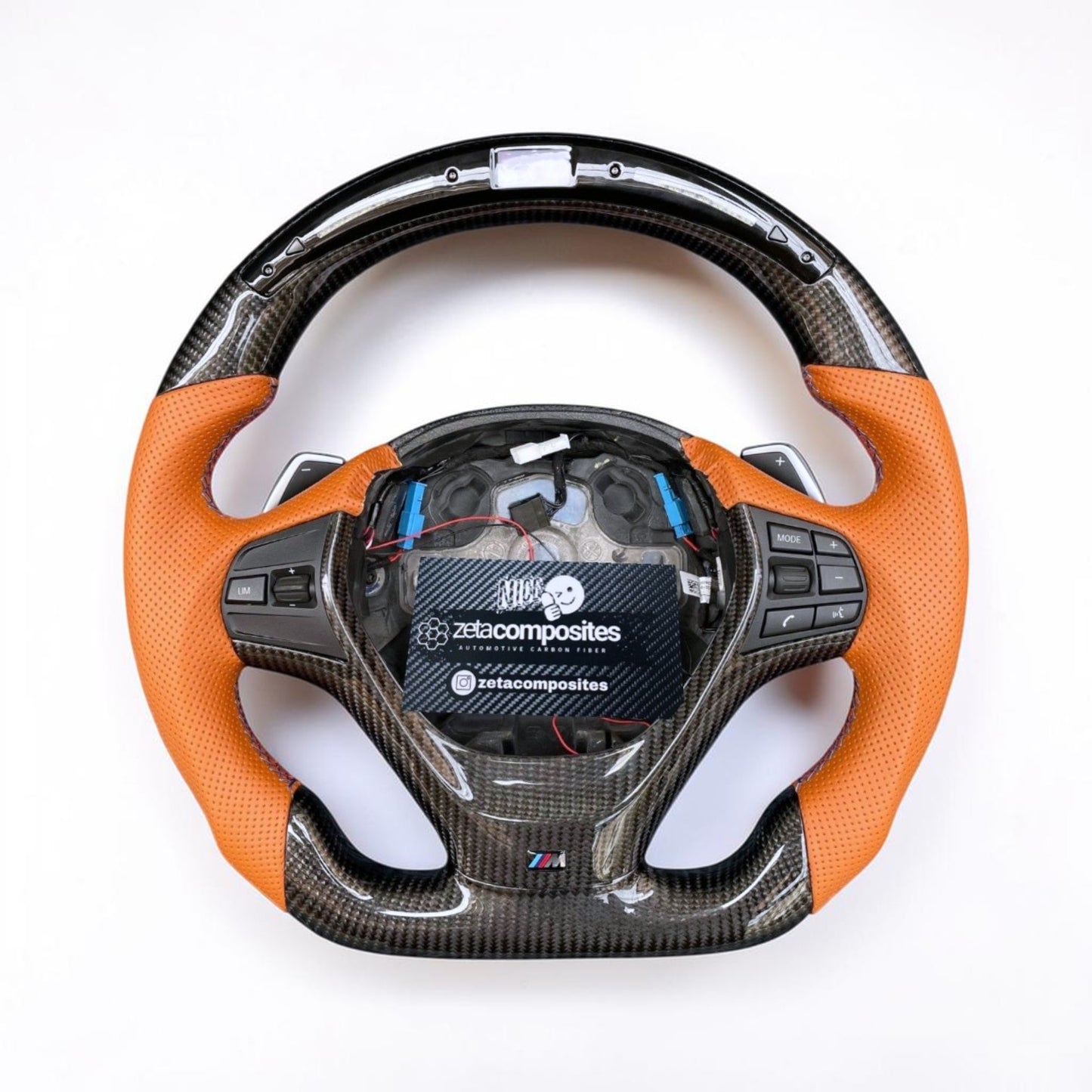 (2012'-2018') BMW F30+ Series Carbon Fiber Steering Wheel
