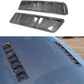 2013-2014 Mustang Carbon Fiber Hood Vents Replacements