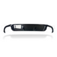 gt500 rear valance for mustang s197 carbon fiber