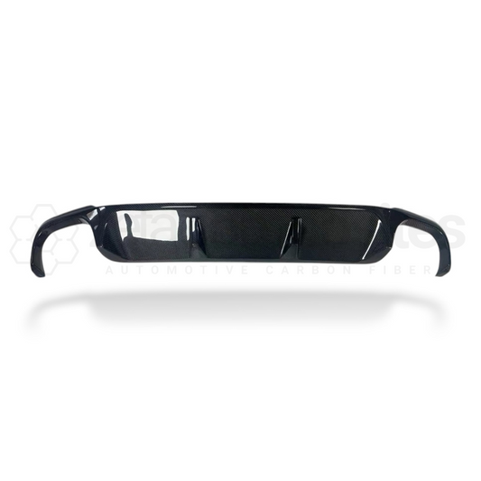 gt500 rear valance for mustang s197 carbon fiber
