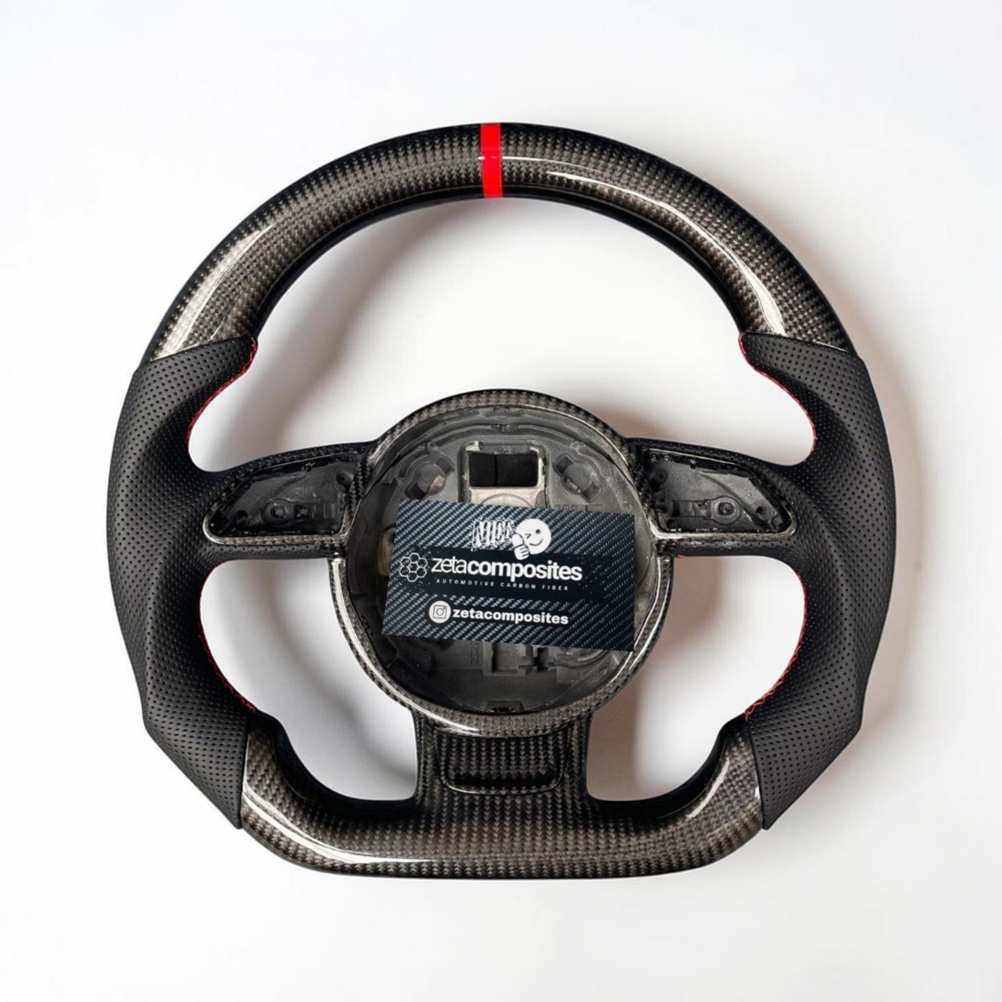 (2013'+) Audi B8.5+ A/S/RS Carbon Fiber Steering Wheel