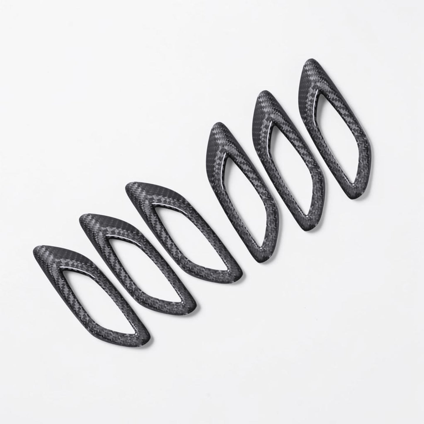 (2013'+) Maserati Levante Carbon Fiber Fender Vent Covers (6)