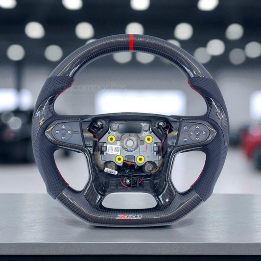 2014-2018 Chevrolet Silverado / Tahoe Carbon Fiber Steering Wheel 3rd Gen
