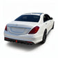 (2014'-2017'+) Mercedes S63 S65 W222 Carbon Fiber Diffuser with Brake Light