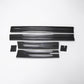 (2011'-2017') Porsche Cayenne Carbon Fiber Door Trim Moulding Covers (Exterior)