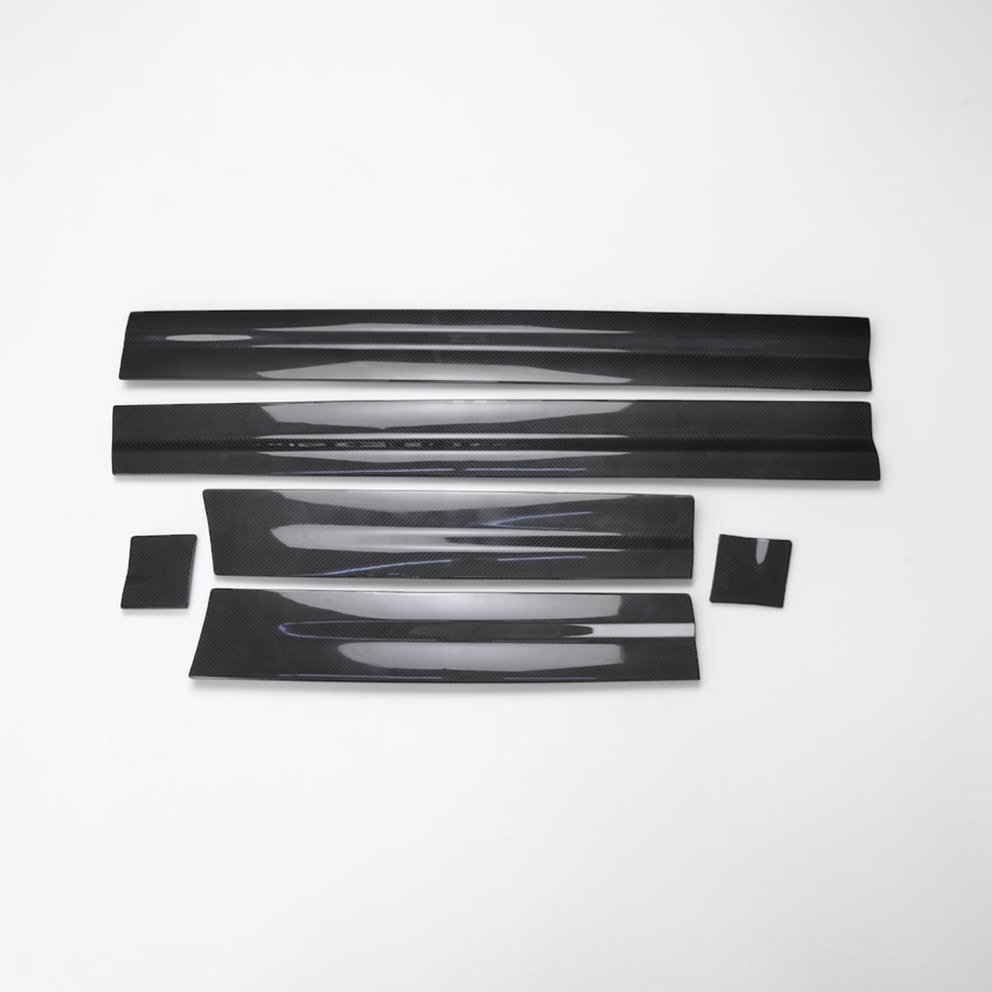 (2011'-2017') Porsche Cayenne Carbon Fiber Door Trim Moulding Covers (Exterior)