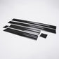 (2011'-2017') Porsche Cayenne Carbon Fiber Door Trim Moulding Covers (Exterior)