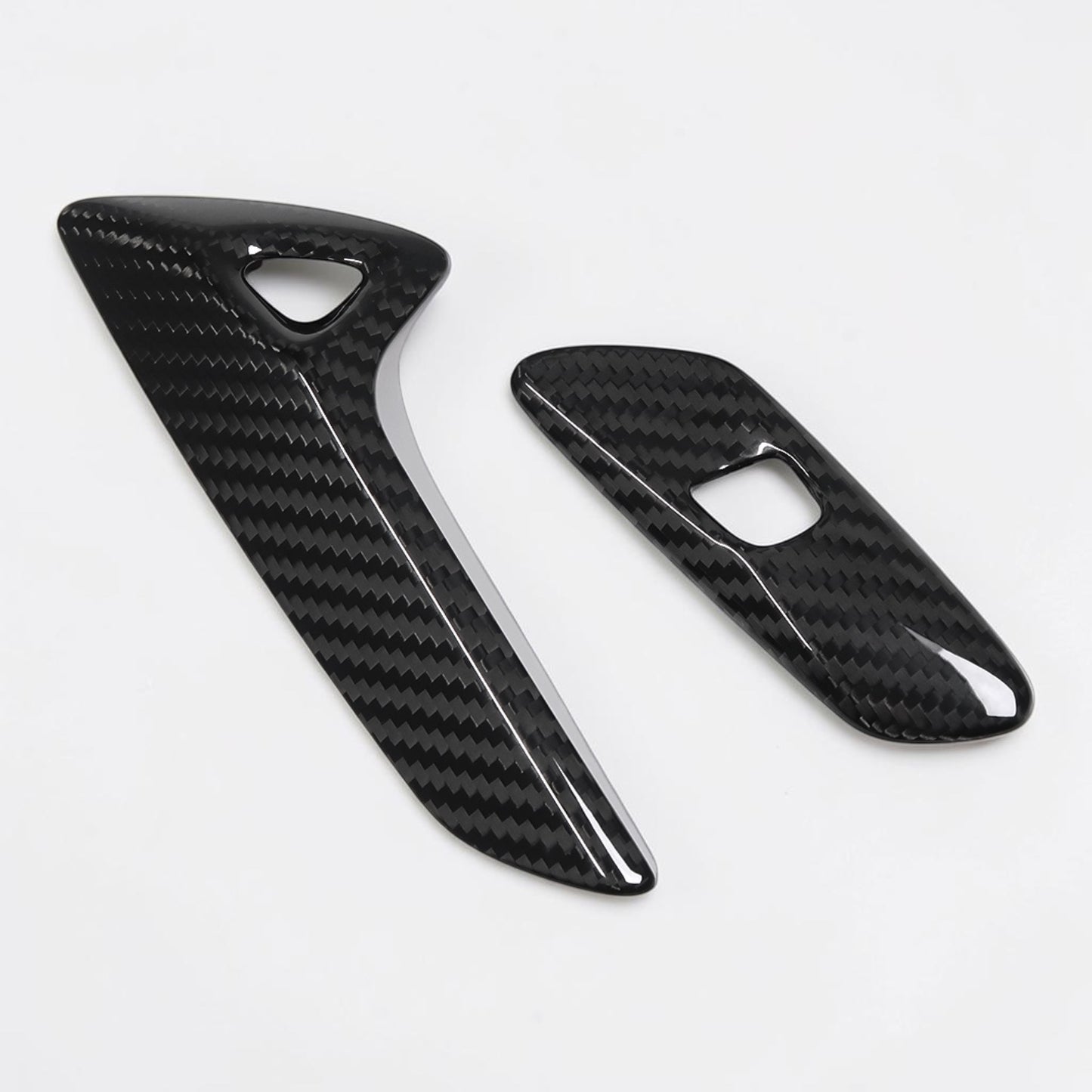 (2014'-2019') C7 Corvette Carbon Fiber Door Release Trim Covers