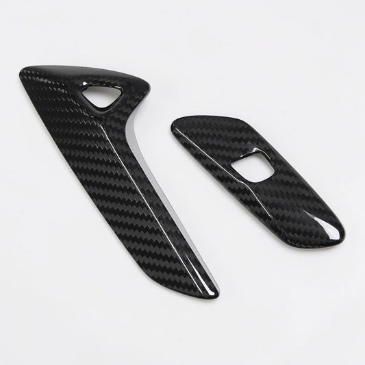 (2014'-2019') C7 Corvette Carbon Fiber Door Release Trim Covers