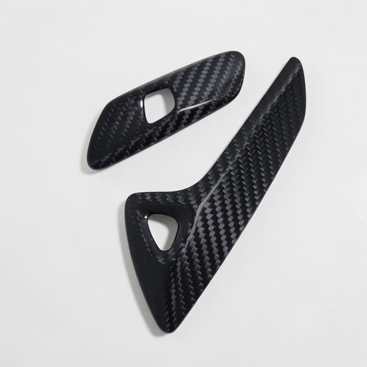 (2014'-2019') C7 Corvette Carbon Fiber Door Release Trim Covers