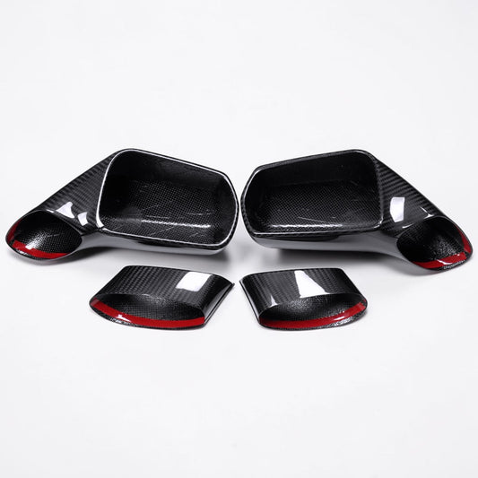 (2014'-2019') C7 Corvette Dry Carbon Fiber Mirror Cap Housing Covers