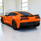 (2014'-2019') C7 Corvette Carbon Fiber Diffuser 2 Pc Add-On