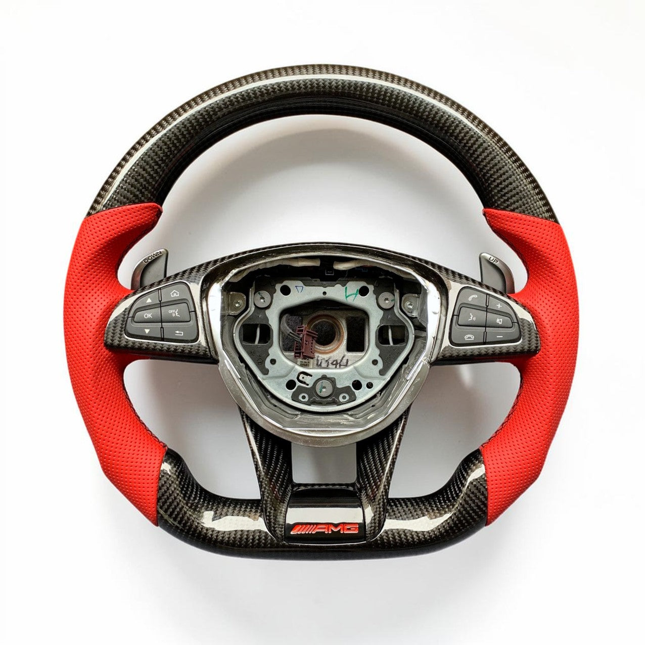(2014'-2019') Mercedes AMG Carbon Fiber Steering Wheel C/E/G/GT/S Class