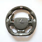 (2014'+) Lexus IS/GS/F Sport Carbon Fiber Steering Wheel