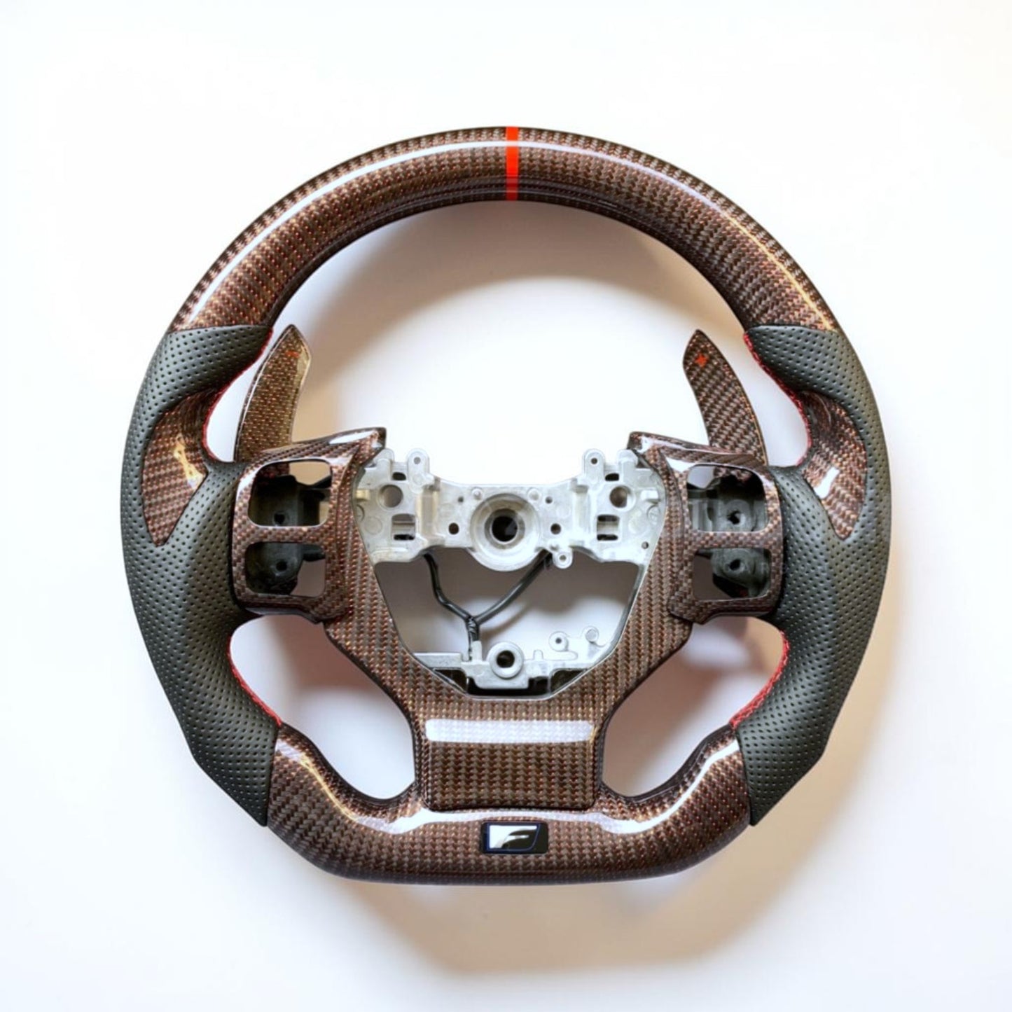 (2014'+) Lexus IS/GS/F Sport Carbon Fiber Steering Wheel