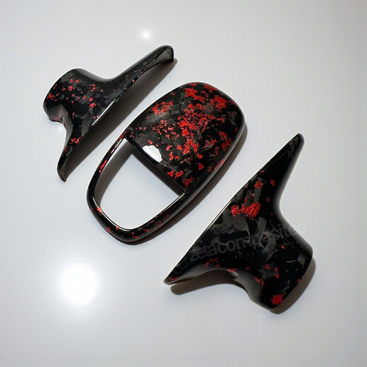 (2014'+) For Dodge Carbon Fiber Shifter Knob Covers