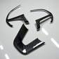 (2015'+) For Dodge Carbon Fiber Steering Wheel Trim Piece Covers