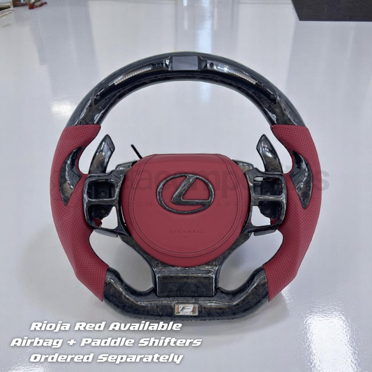 2014+ Lexus IS250 / IS300 / IS350 / RC Carbon Fiber Steering Wheel