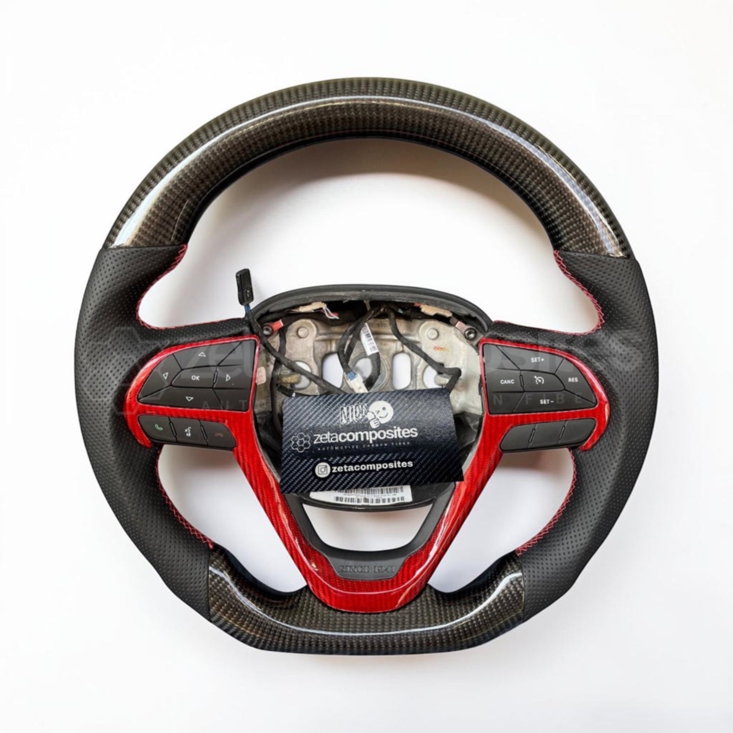 Carbon Fiber Steering Wheel for WK2 Jeep Cherokee