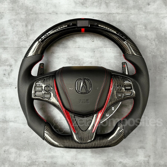2015-2020 Acura TLX Custom Carbon Fiber Steering Wheel