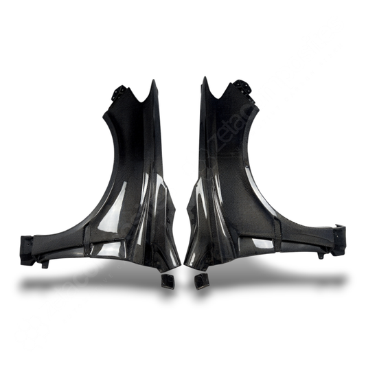 (2015'-2021') WRX / STi Carbon Fiber Hood & Fender Kit - Track Style