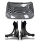 (2015'-2021') WRX / STi Carbon Fiber Hood & Fender Kit - Track Style