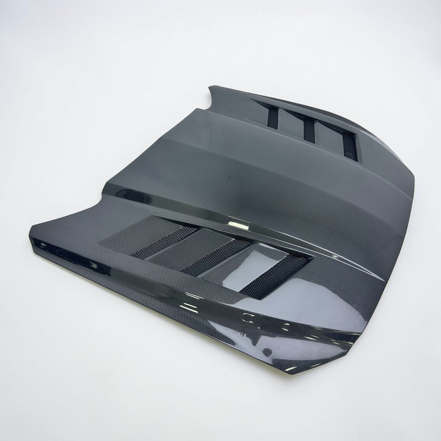 (2015'-2023') Mustang Carbon Fiber Hood - Track Style (TS)