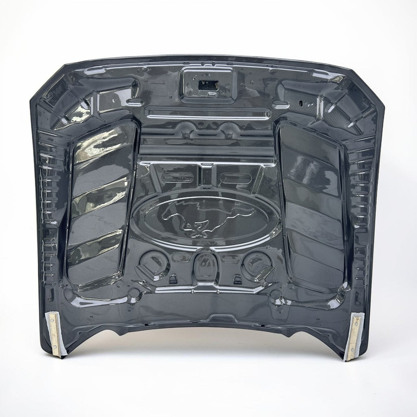 (2015'-2023') Mustang Carbon Fiber Hood - Track Style (TS)