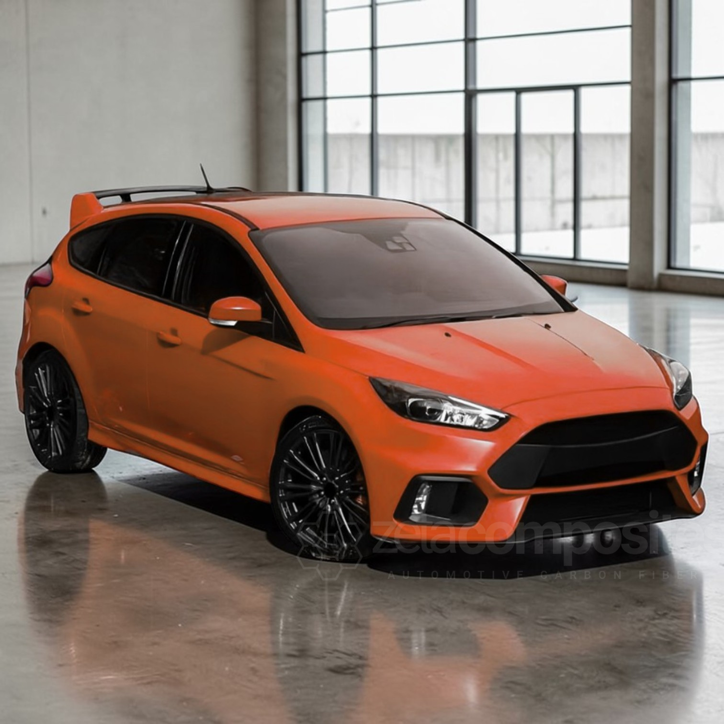 (2015'-2018') Ford Focus RS Carbon Fiber Front Lip