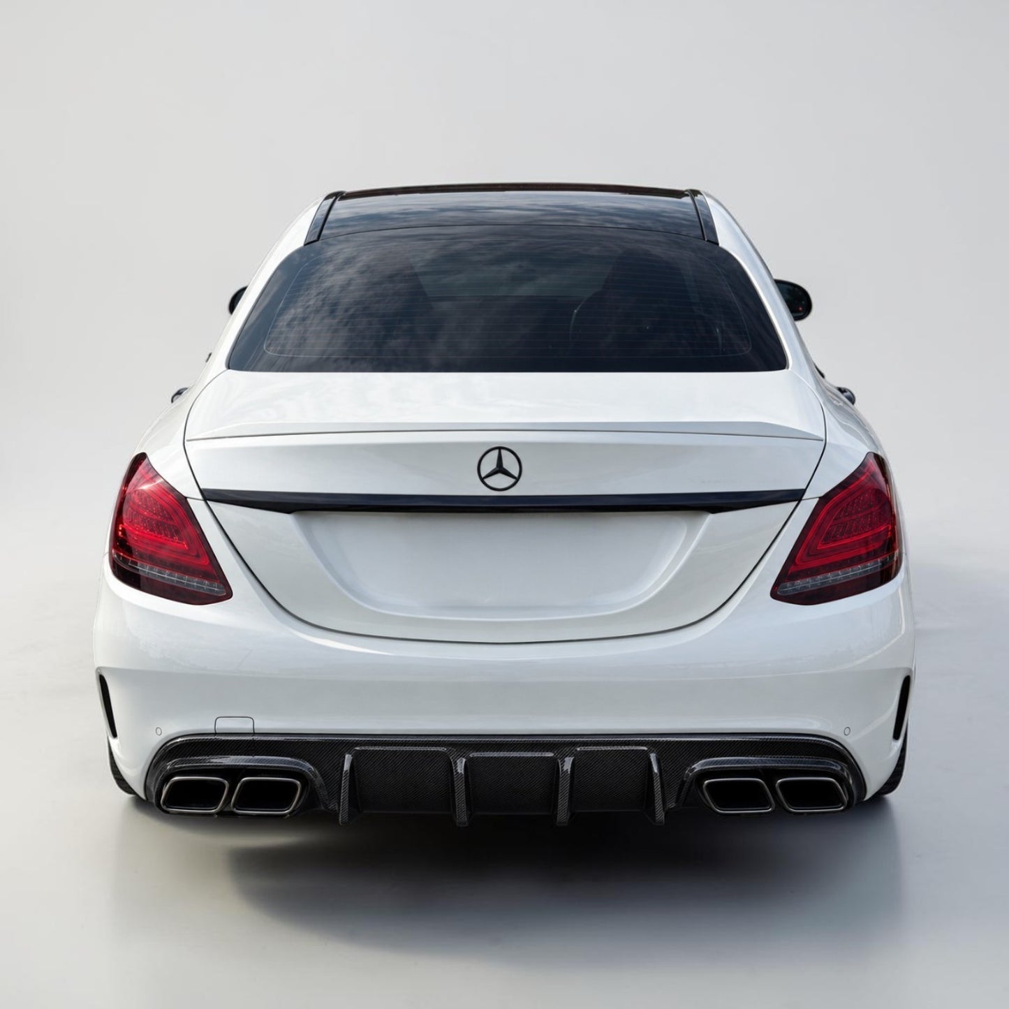 (2015'-2018') Mercedes Benz W205 Sedan C63 Carbon Fiber Diffuser