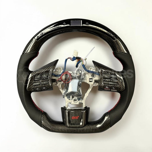 (2015'-2021') Subaru WRX / STi / Forester / Crosstrek / Outback Carbon Fiber Steering Wheel