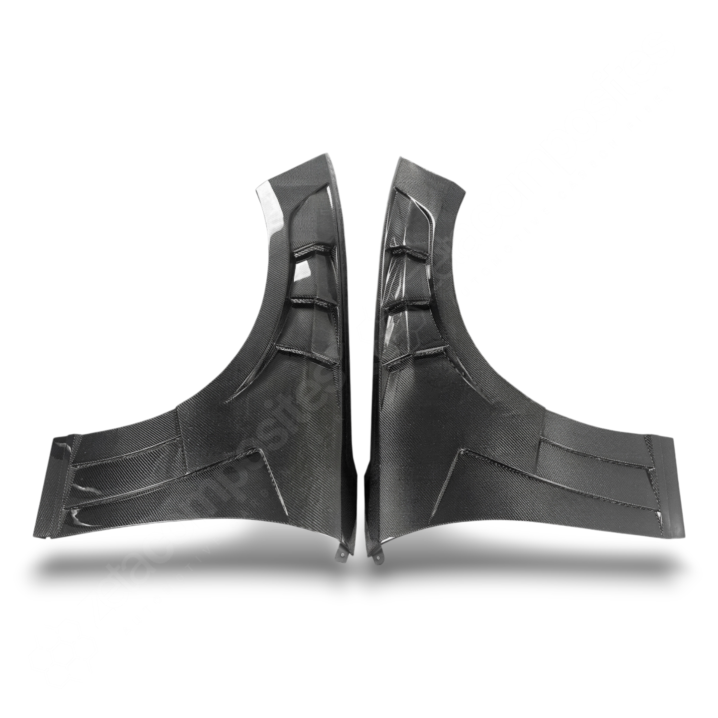 (2015'-2023') Charger Carbon Fiber Hood & Fenders - Viper Style