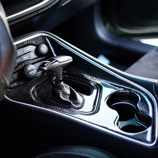 challenger carbon fiber center console