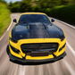 carbon fiber gt500 hood for s550 mustang shelby and more