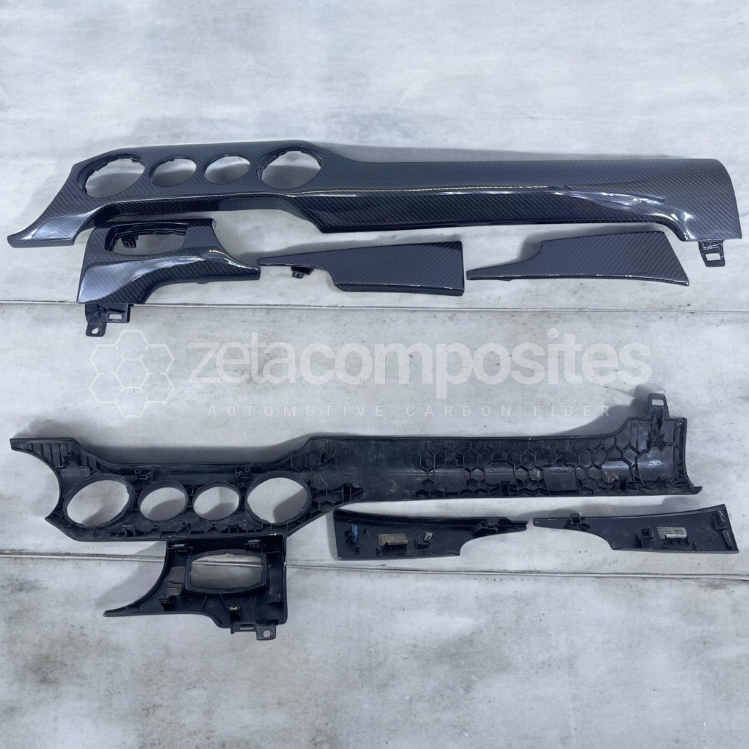 replacement carbon fiber dash for mustang