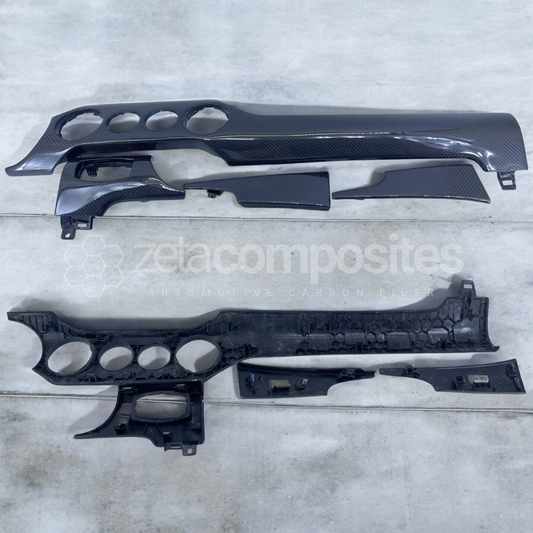 replacement carbon fiber dash for mustang