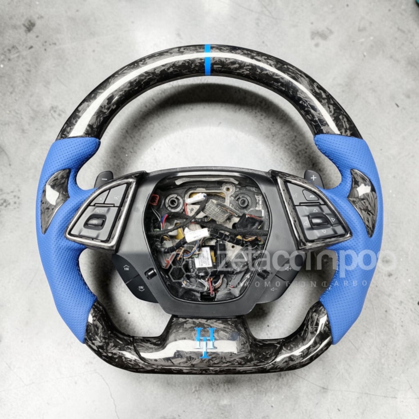 Carbon Fiber Steering Wheel for 6th Gen Camaro  SS | ZL1 | RS (2016'-2024')
