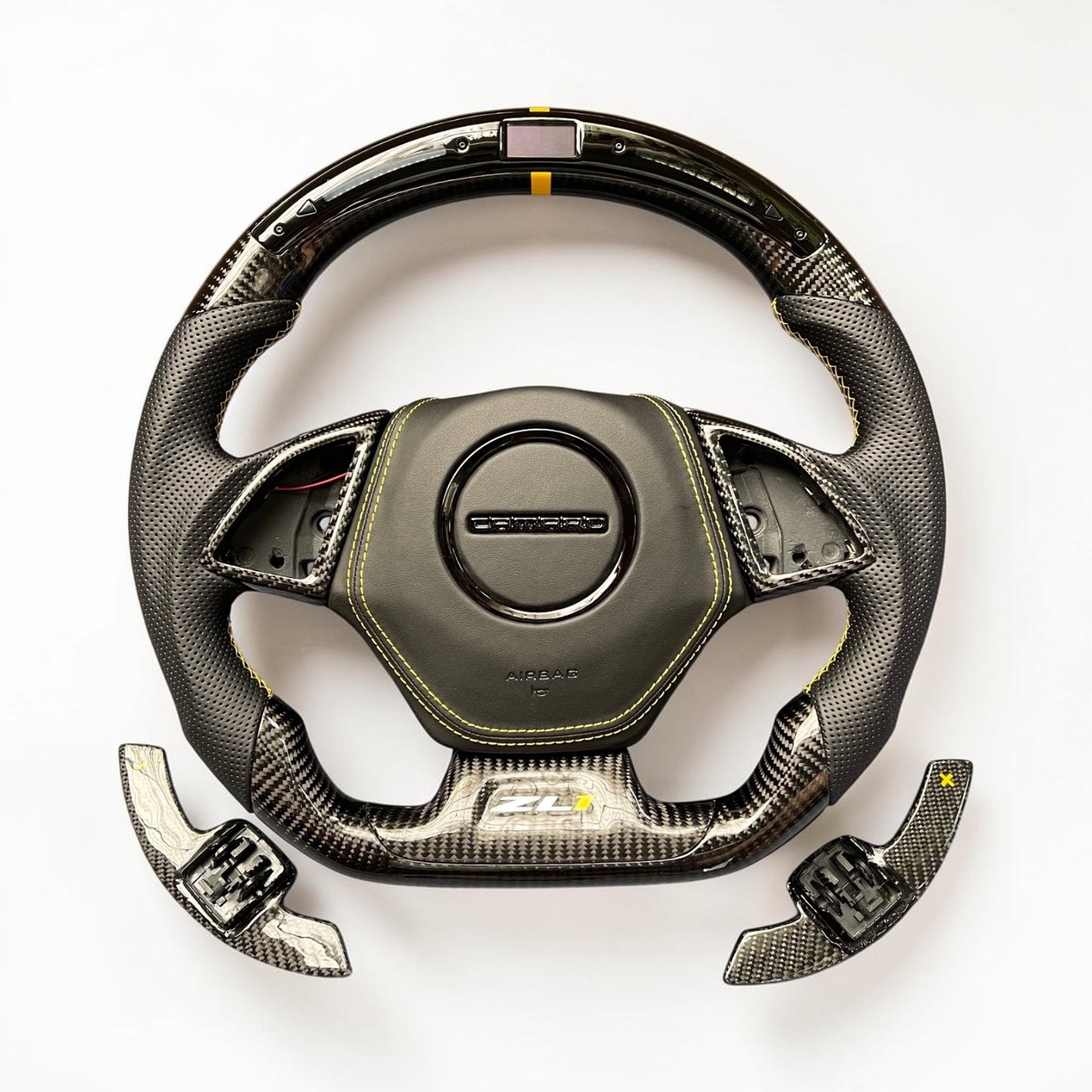 Carbon Fiber Steering Wheel for 6th Gen Camaro  SS | ZL1 | RS (2016'-2024')
