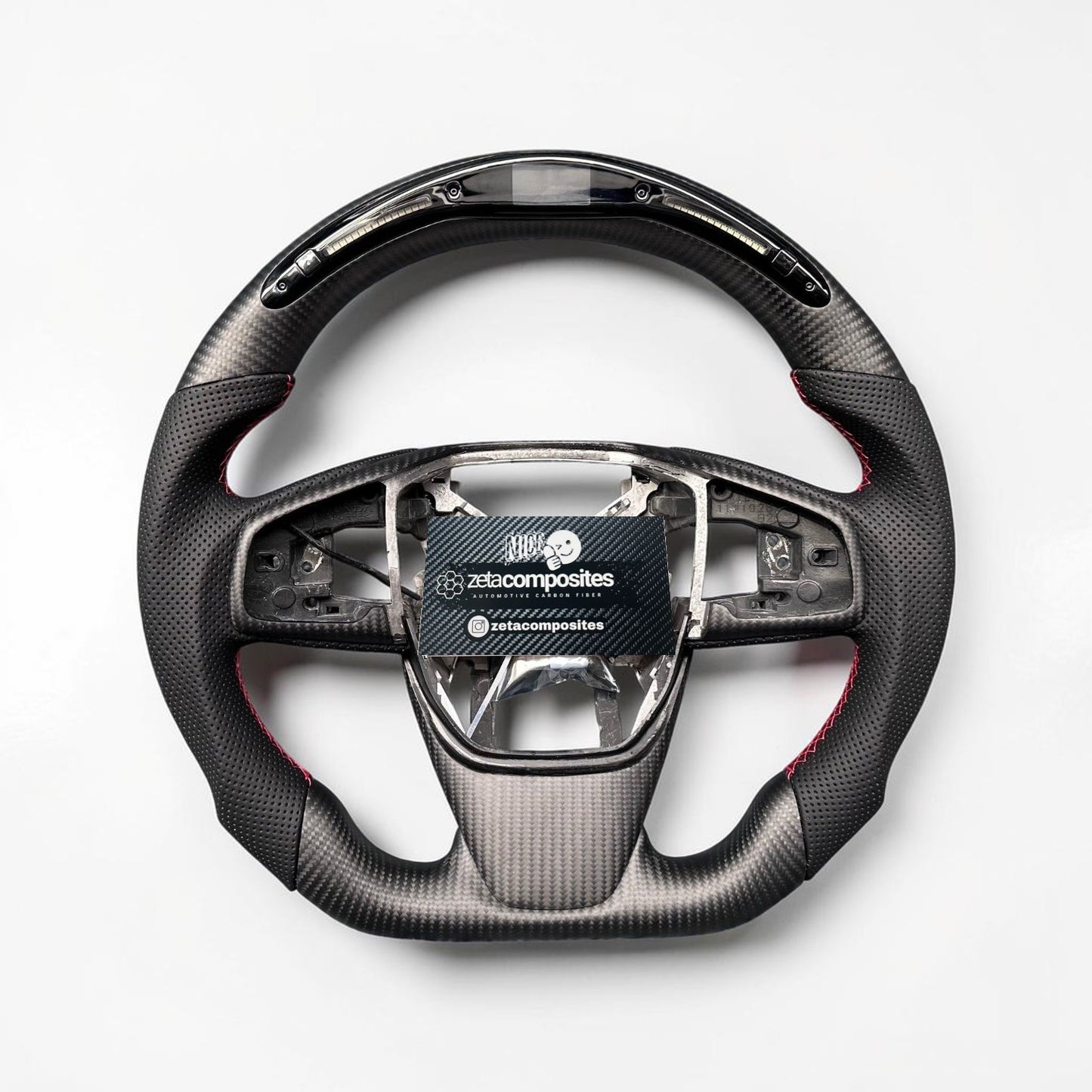 (2016'-2021') Honda Civic Fk7 Fk8 / CRV Carbon Fiber Steering Wheel