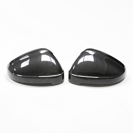 (2016'+) Audi A5 / S5 / RS5 A4 / S4 / RS4 B9 Dry Carbon Fiber Mirror Cap Replacement Set