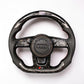 (2017'+) Audi B9 A/S/RS/Q 3/4/5 Carbon Fiber Steering Wheel