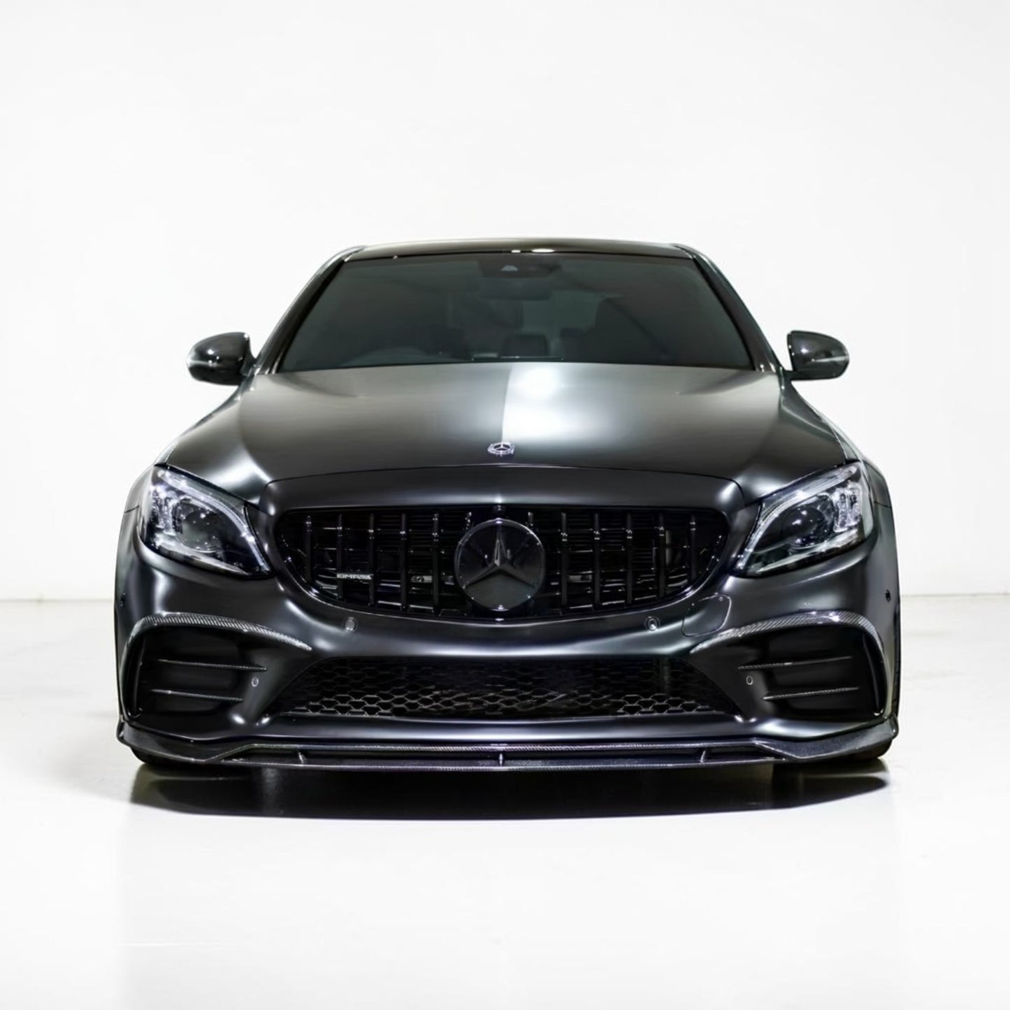 (2018'-2021') Mercedes Benz W205 Carbon Fiber Front Lip
