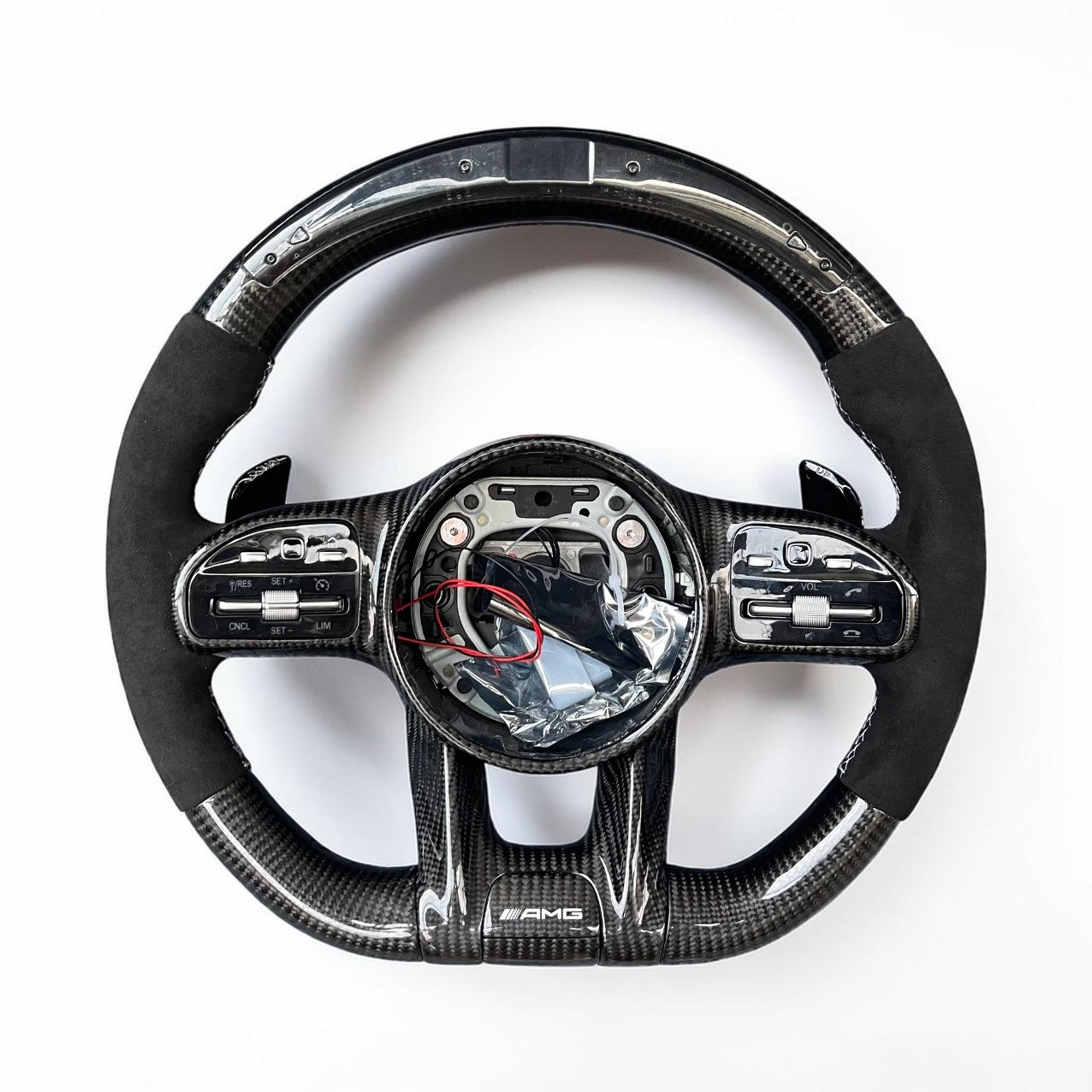 (2018'+) Mercedes AMG Carbon Fiber Steering Wheel C/E/G/GT/S Class Upgrade