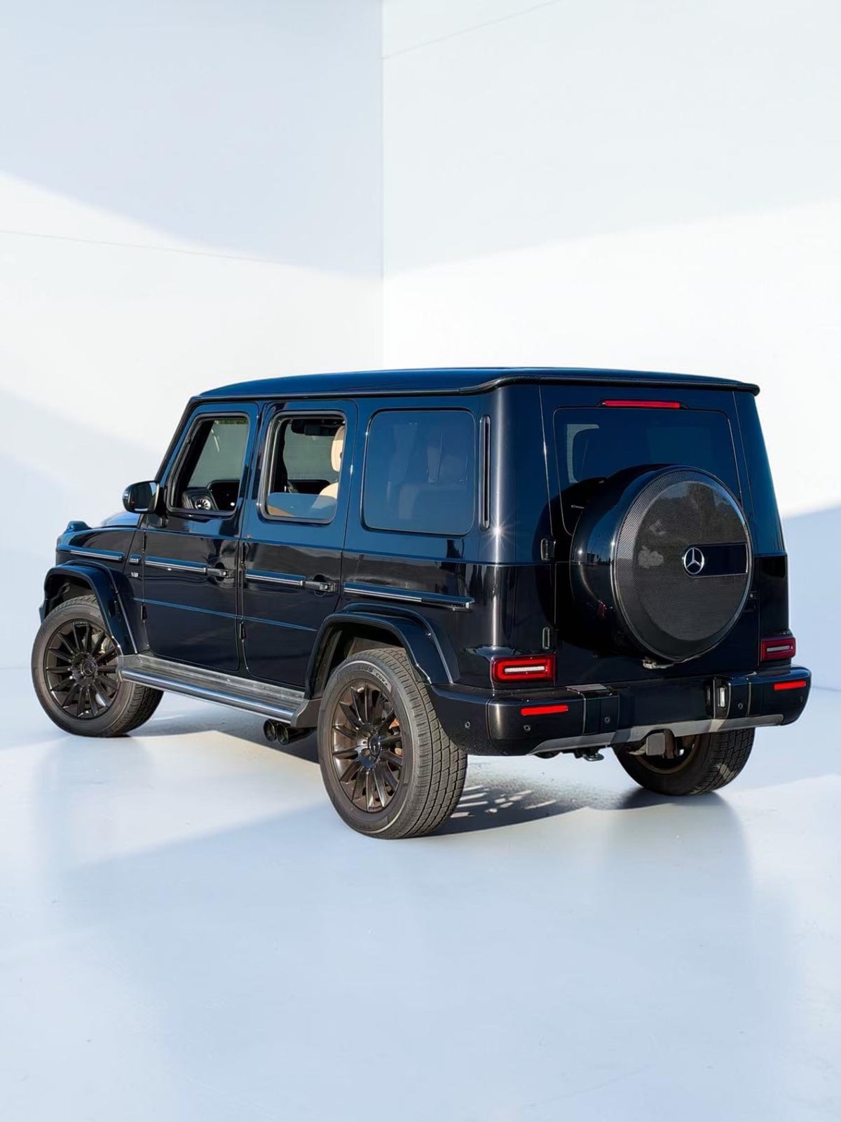 (2019'+) Mercedes G Class G63 G550 + Dry Carbon Fiber Spare Tire Cover