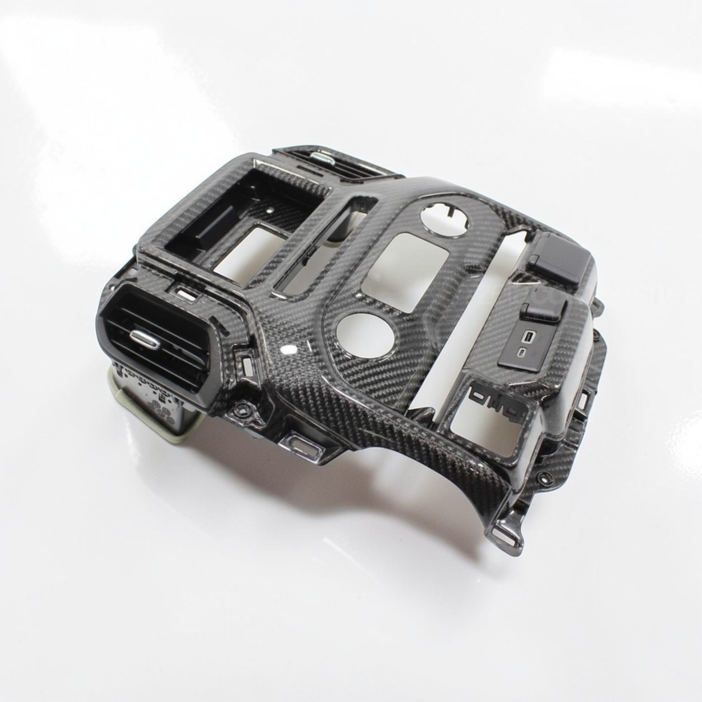 (2019'-2022') Silverado Carbon Fiber Radio Bezel Direct Replacement