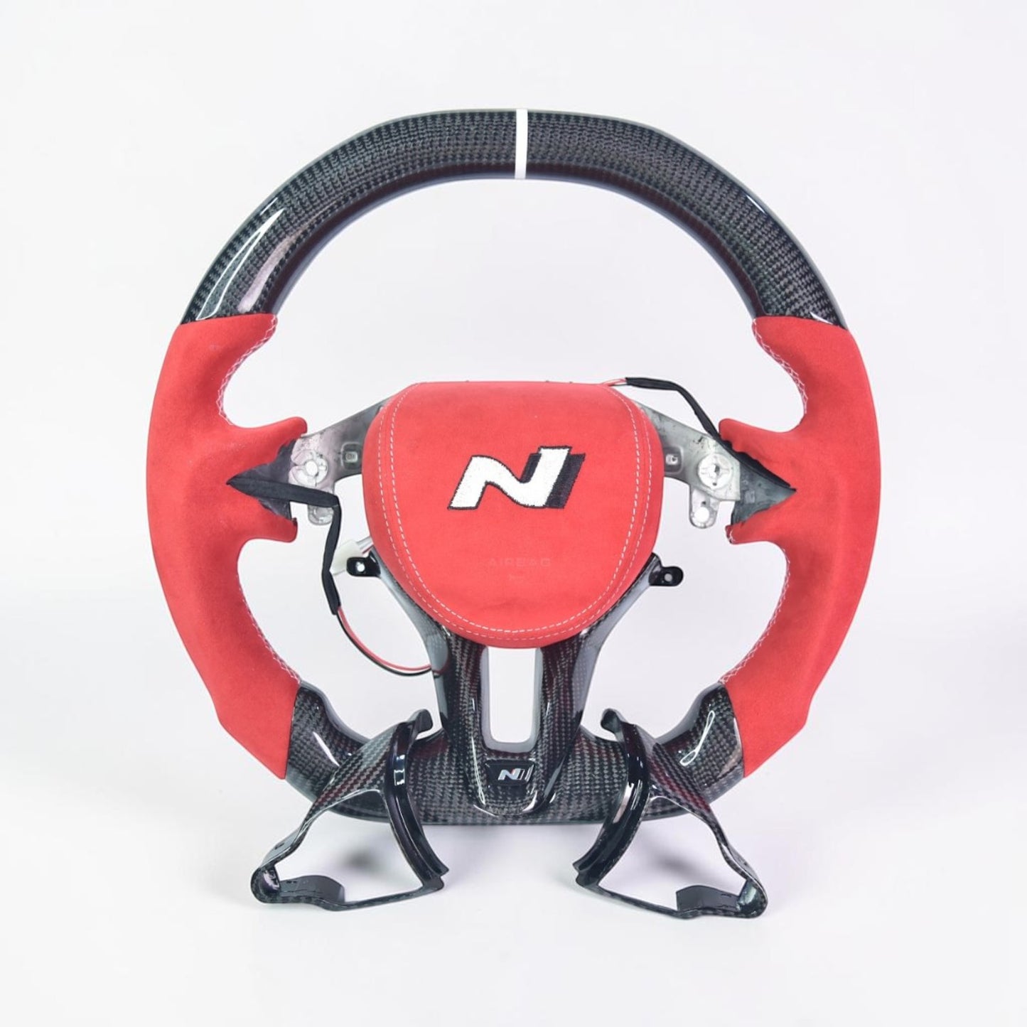 (2019'+) Veloster Carbon Fiber Steering Wheel